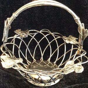 Godinger Silver Plated Wire Basket